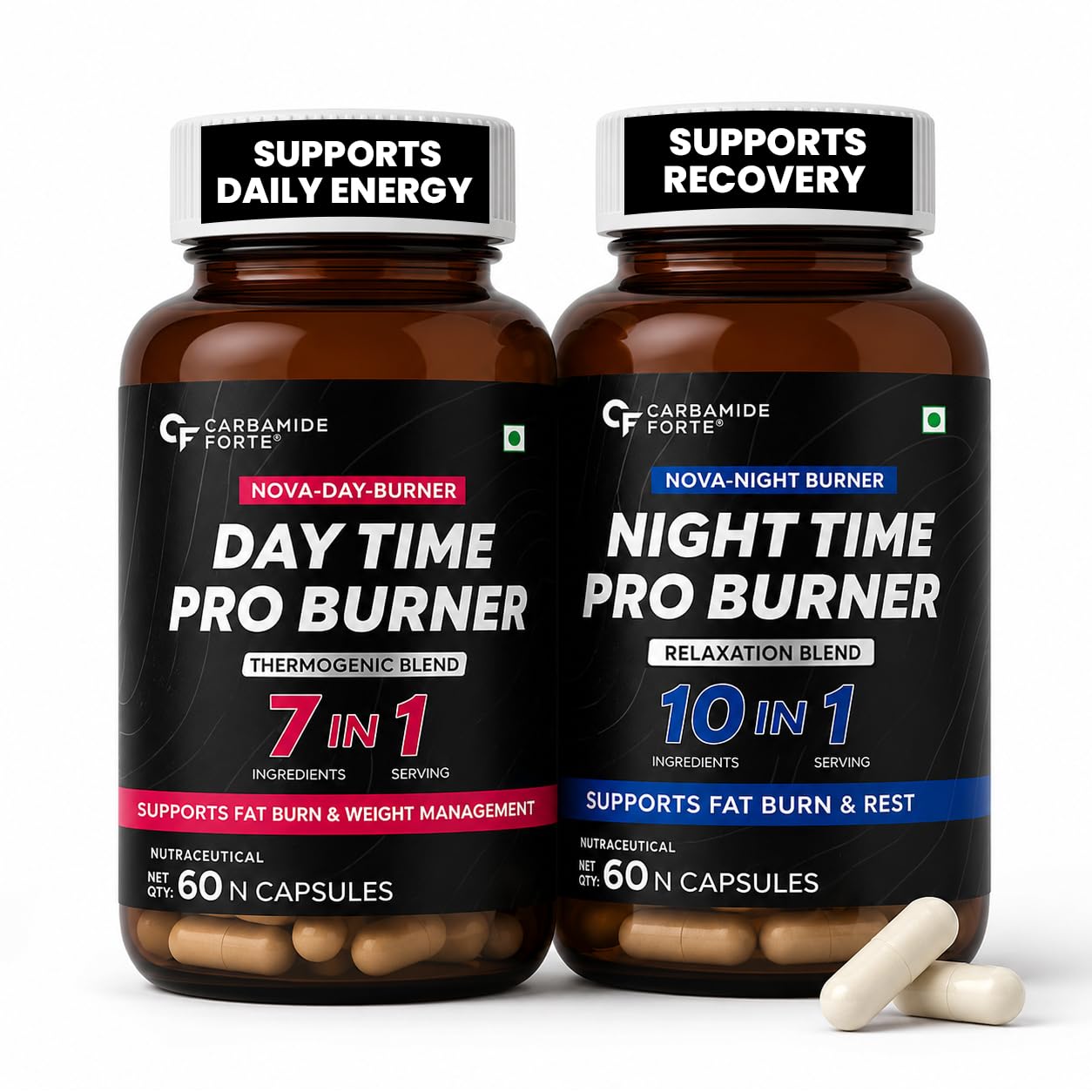 Carbamide Forte Day & Night Herbal Blend Tablets – Garcinia & Green Coffee