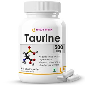 Biotrex Taurine 500mg Capsules 60 – Amino Acid