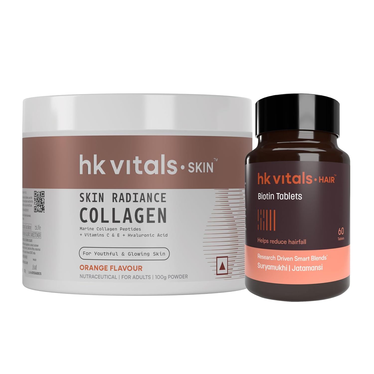 HK Vitals Skin Radiance Marine Collagen Powder 200g – Ayurvedic Herb