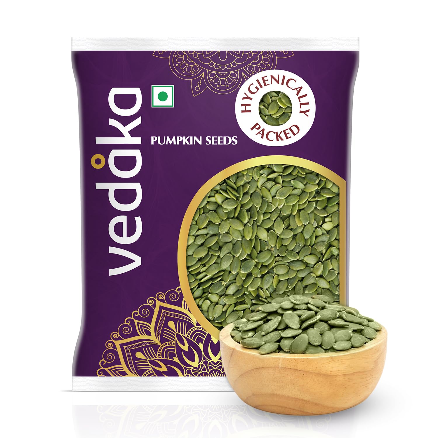 Vedaka Raw Pumpkin Seeds Capsules 500g – Cucurbita pepo