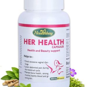 Her Health Shatavari with Dashmool Capsules 60 – Asparagus racemosus