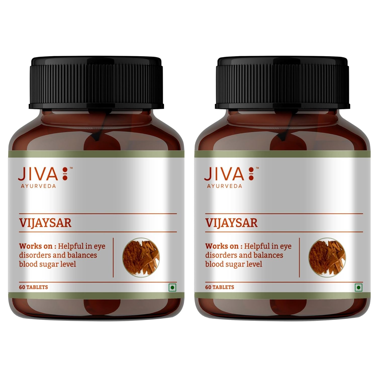 Jiva Vijaysar Tablets 60 – Pterocarpus marsupium