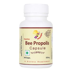 Superbee Propolis 500mg Capsules 30 – Ayurvedic Herb