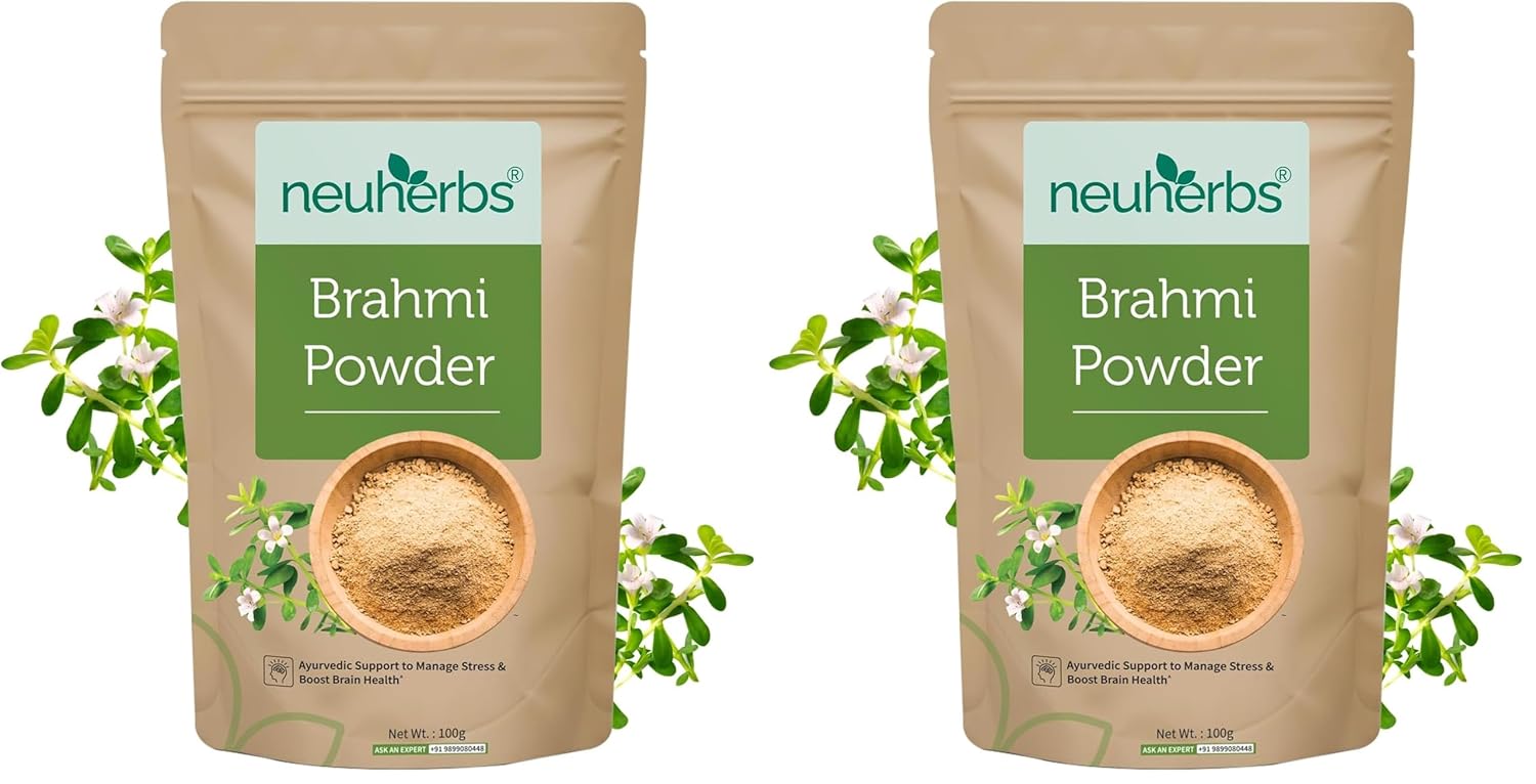 Neuherbs Brahmi Powder 100g – Bacopa monnieri