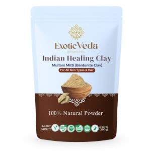 Exotic Veda Multani Mitti Powder 100g – Natural Skincare