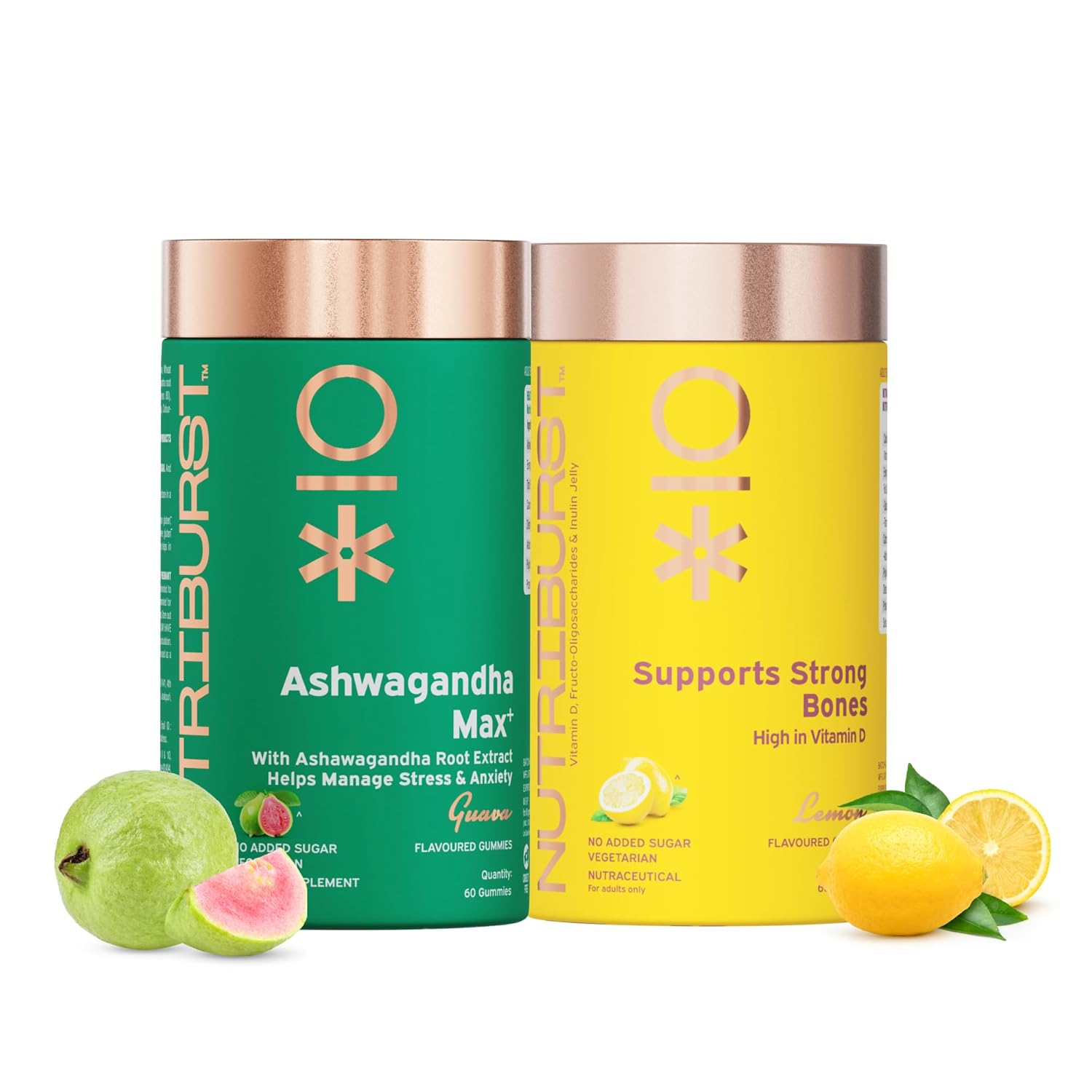 Nutriburst Ashwagandha Max 500mg Gummies – Withania somnifera