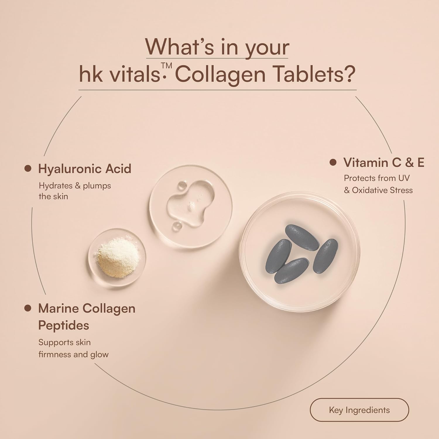 HK Vitals Marine Collagen 3000mg Tablets 90 – Ayurvedic Herb