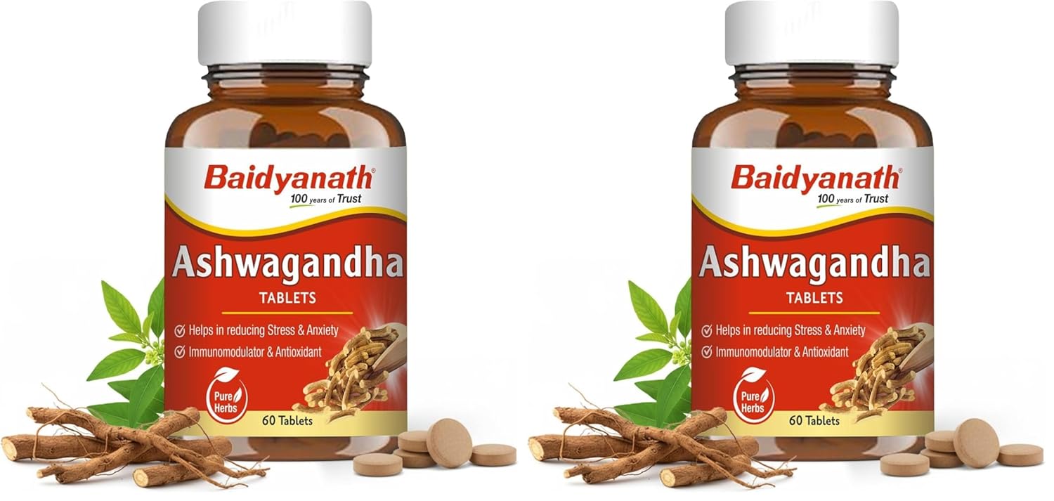 Baidyanath Ashwagandha Tablets 60 – Withania somnifera