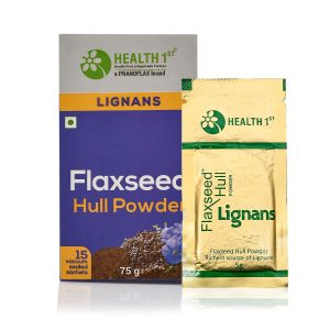 Health 1st Flaxseed Hull Lignans Capsules 75g – Linum usitatissimum