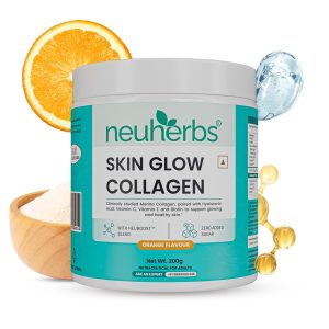 Neuherbs Marine Collagen with Biotin & Vitamin C Powder – Vitamin Supplement