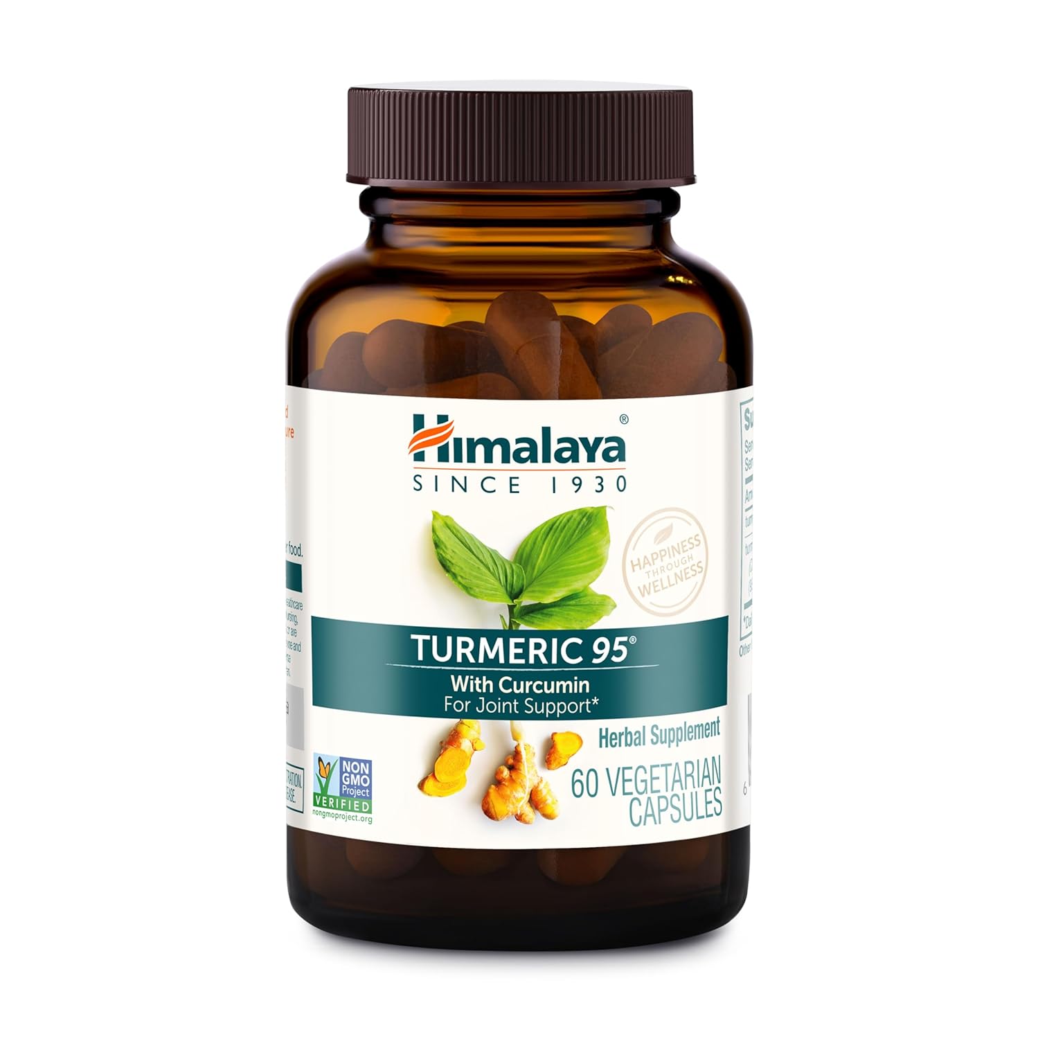 Himalaya Organic Turmeric Curcumin Capsules 60 – Curcuma longa