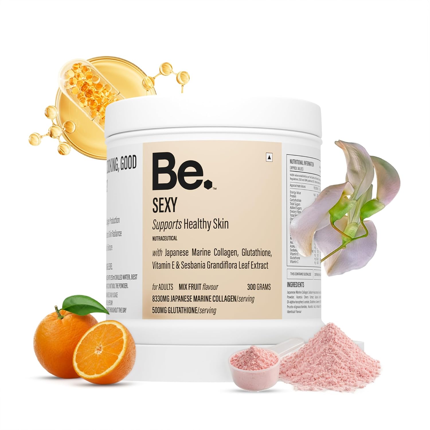 Be Wellness Japanese Marine Collagen Powder – Ayurvedic Herb