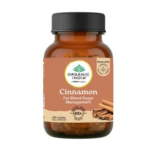Organic India Cinnamon Capsules – Ayurvedic Herb