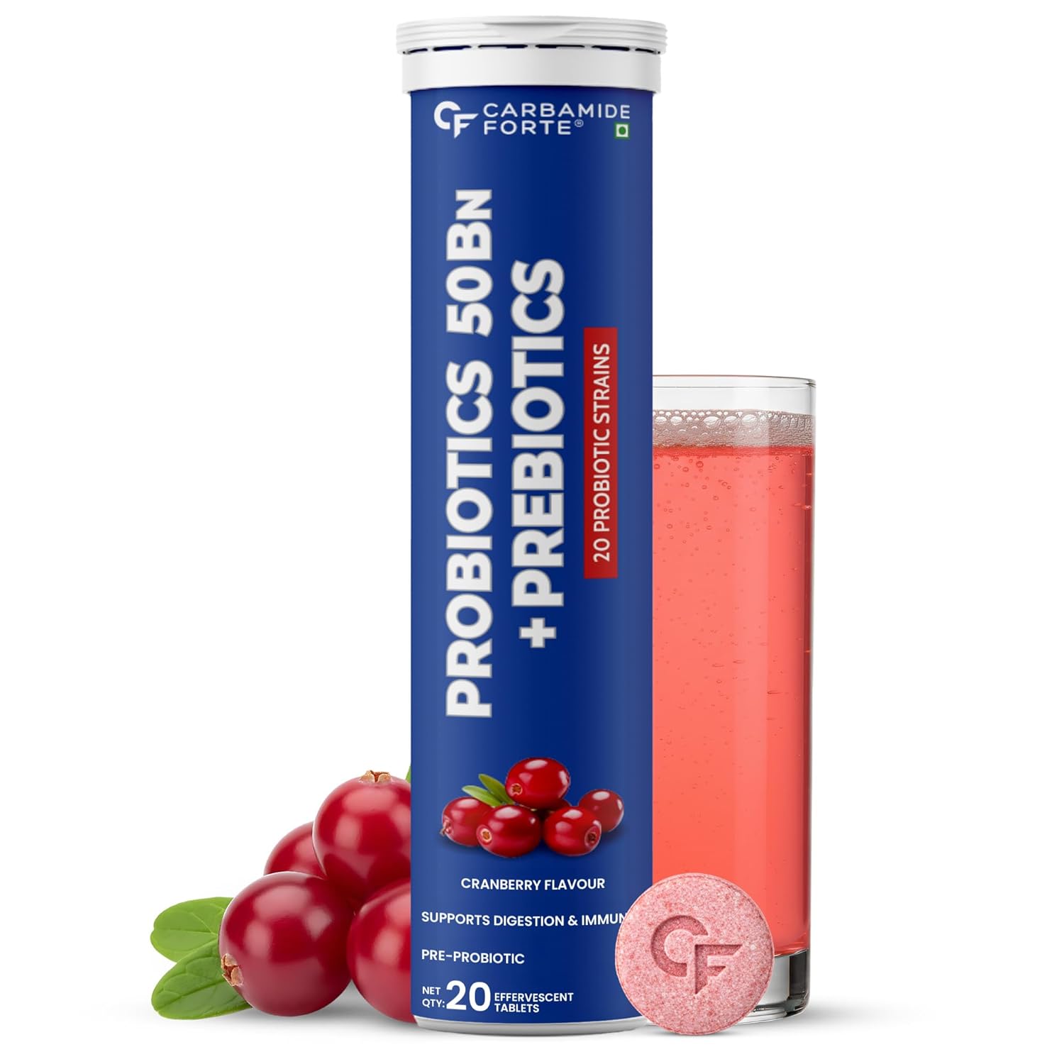 Carbamide Forte Probiotics Effervescent with L. Reuteri Tablets – Ayurvedic Herb