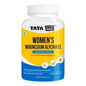 Tata 1mg Magnesium Glycinate Tablets – Vegetarian Mineral