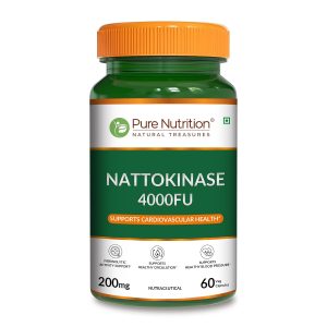 Pure Nutrition Nattokinase 4000 FU Capsules 60 – Ayurvedic Herb