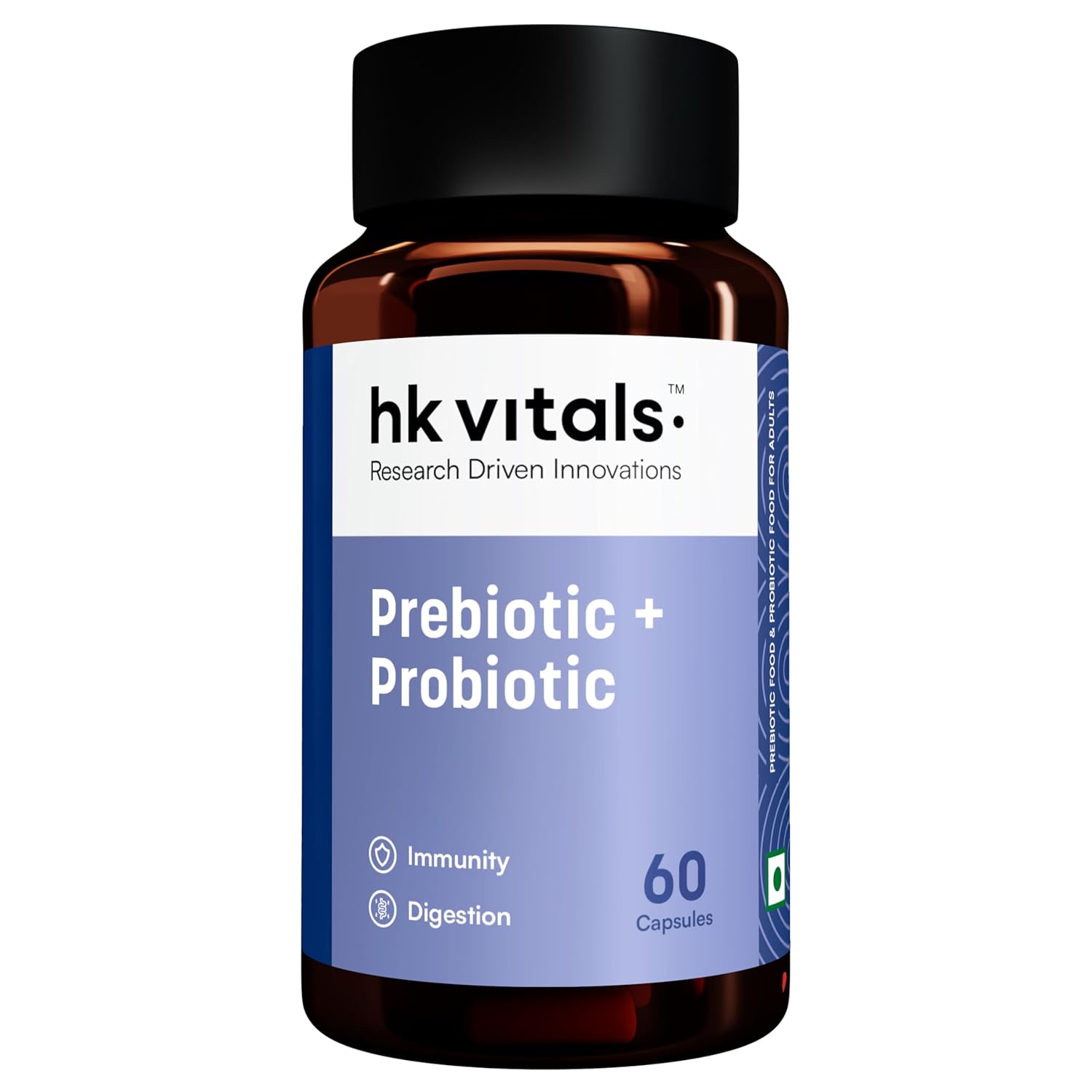 HK Vitals Pre and Probiotics CFU — 30Billion Capsules 60 – Ayurvedic Herb