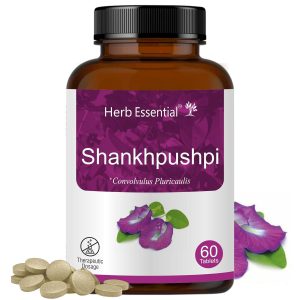 Herb Essential Shankhpushpi Tablets 60 – Convolvulus pluricaulis