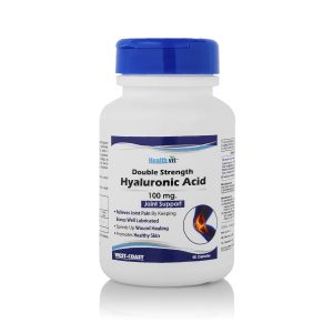 Healthvit Double Strength Hyaluronic Acid 100mg Capsules 60 – Ayurvedic Herb