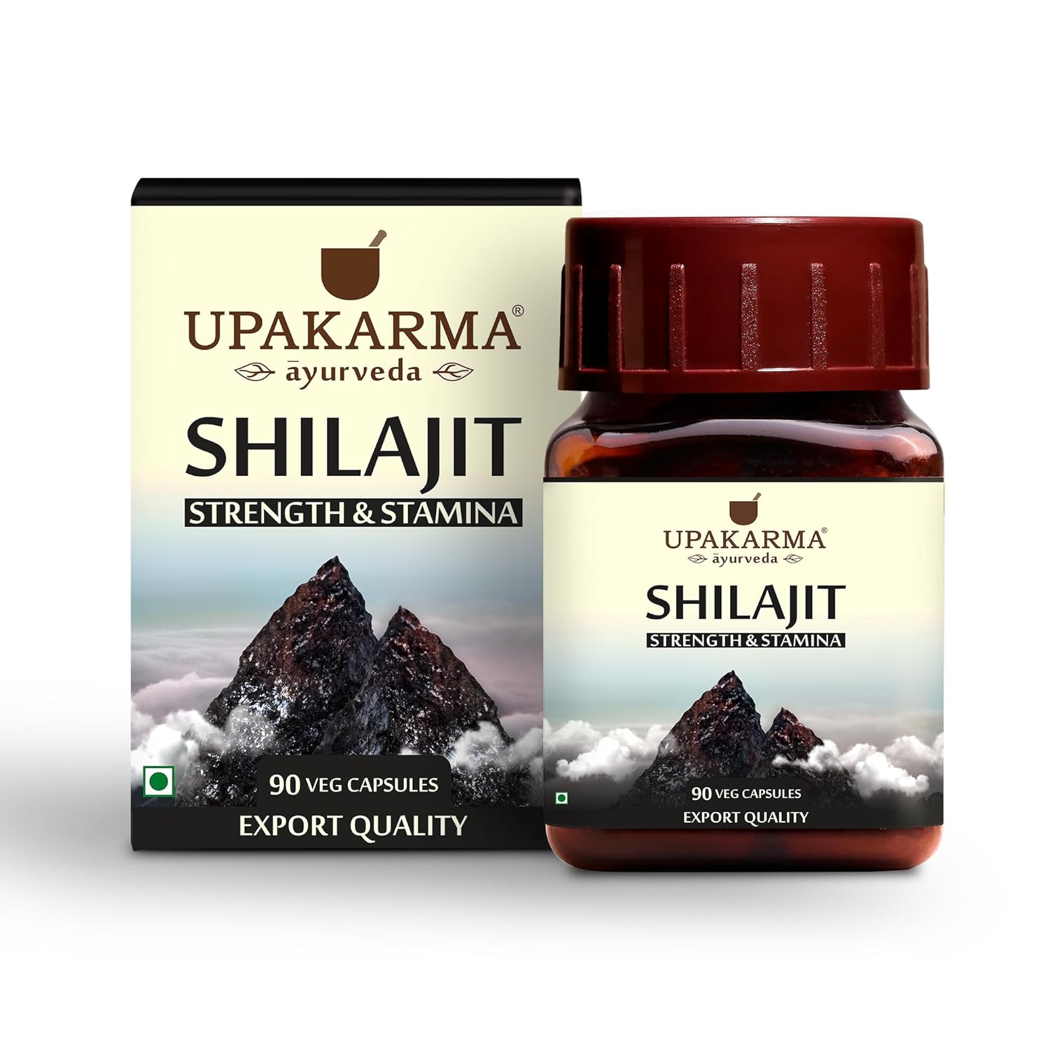 Upakarma Pure Shilajit Extract Capsules 90 – Herbal Extract