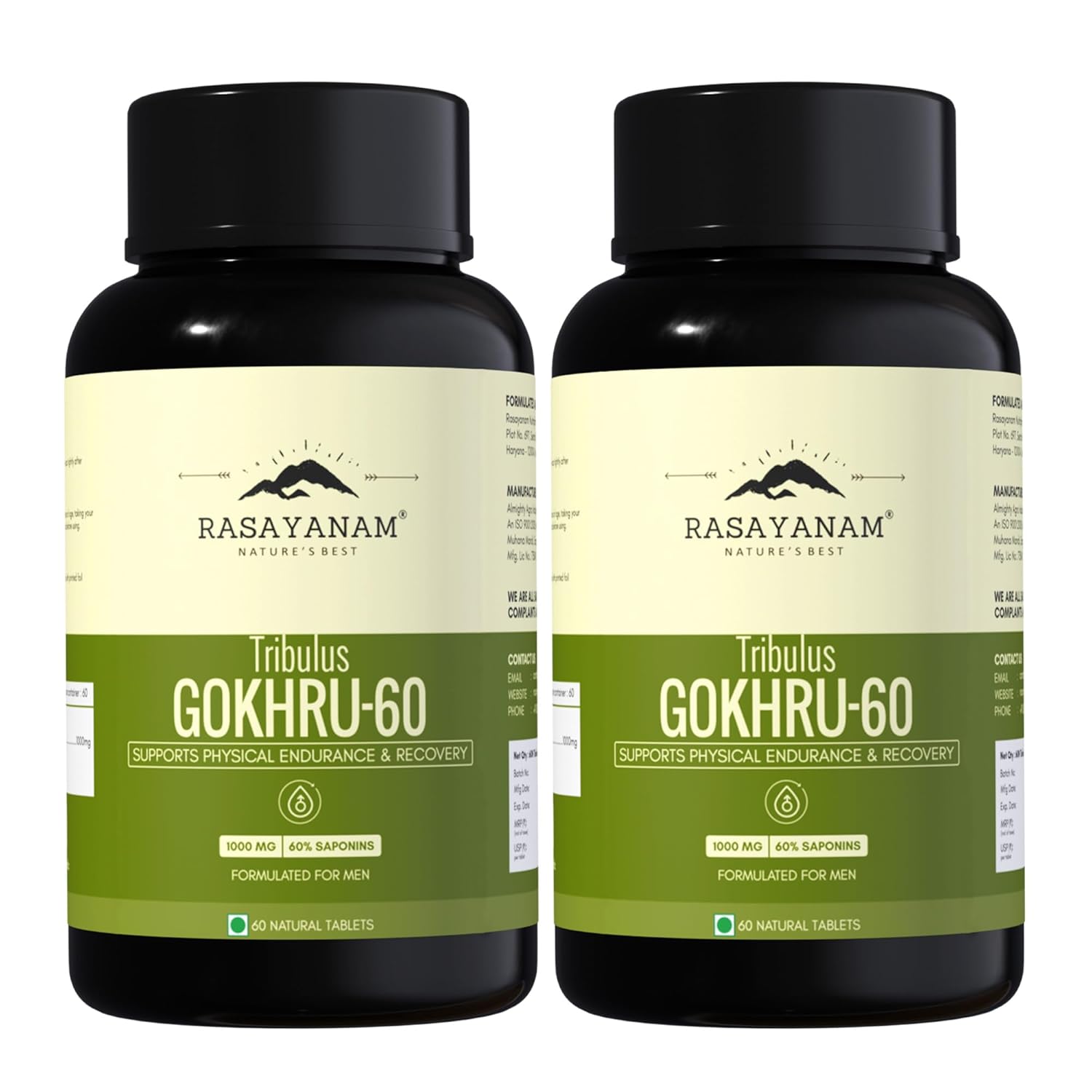 Rasayanam Gokshura 1000mg Tablets 60 – Tribulus terrestris