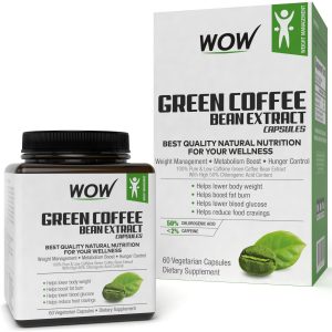 WOW Green Coffee Bean Extract Capsules 60 – Herbal Extract