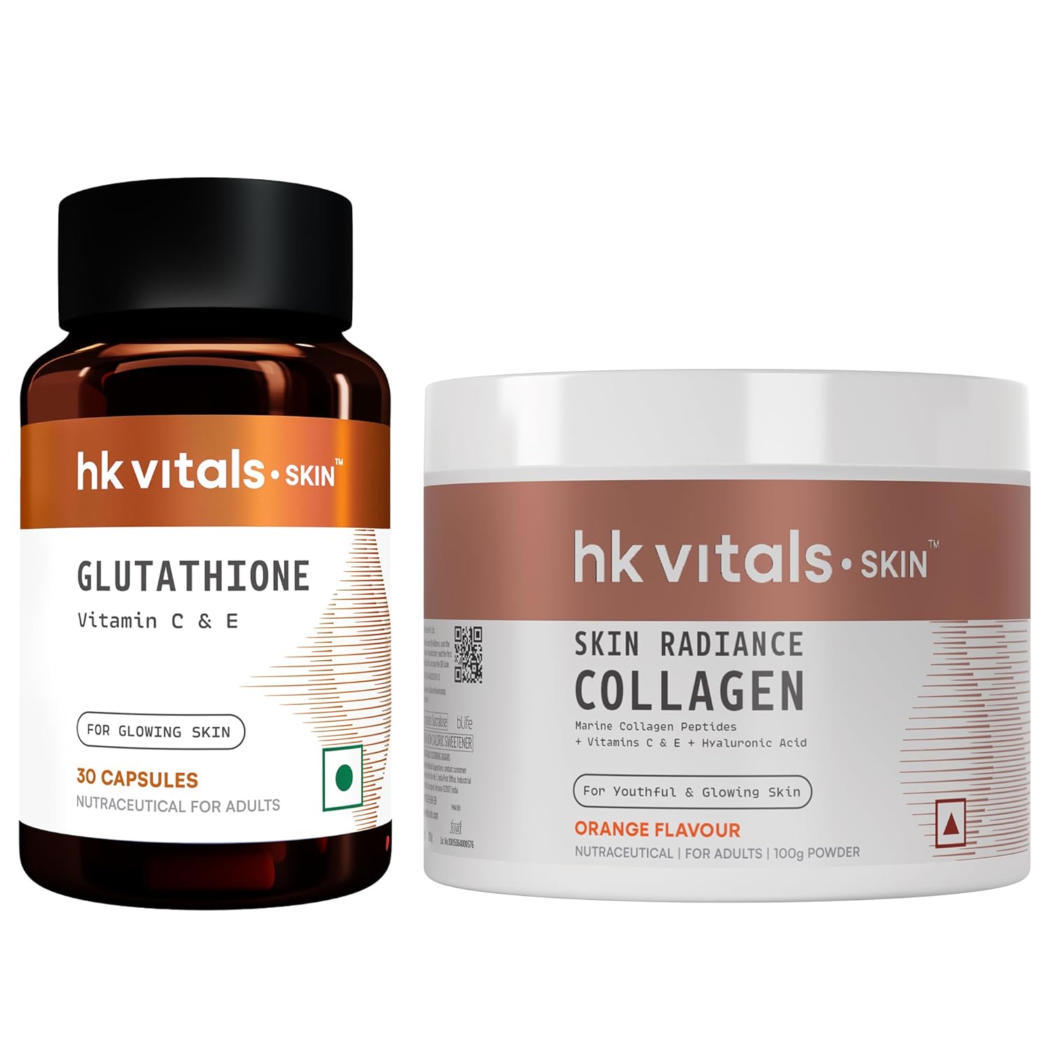 HK Vitals Skin Radiance Marine Collagen Powder 200g – Ayurvedic Herb