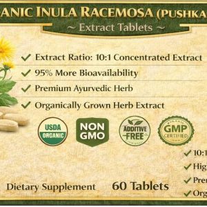 Pushkarmool Tablets 60 – Inula racemosa