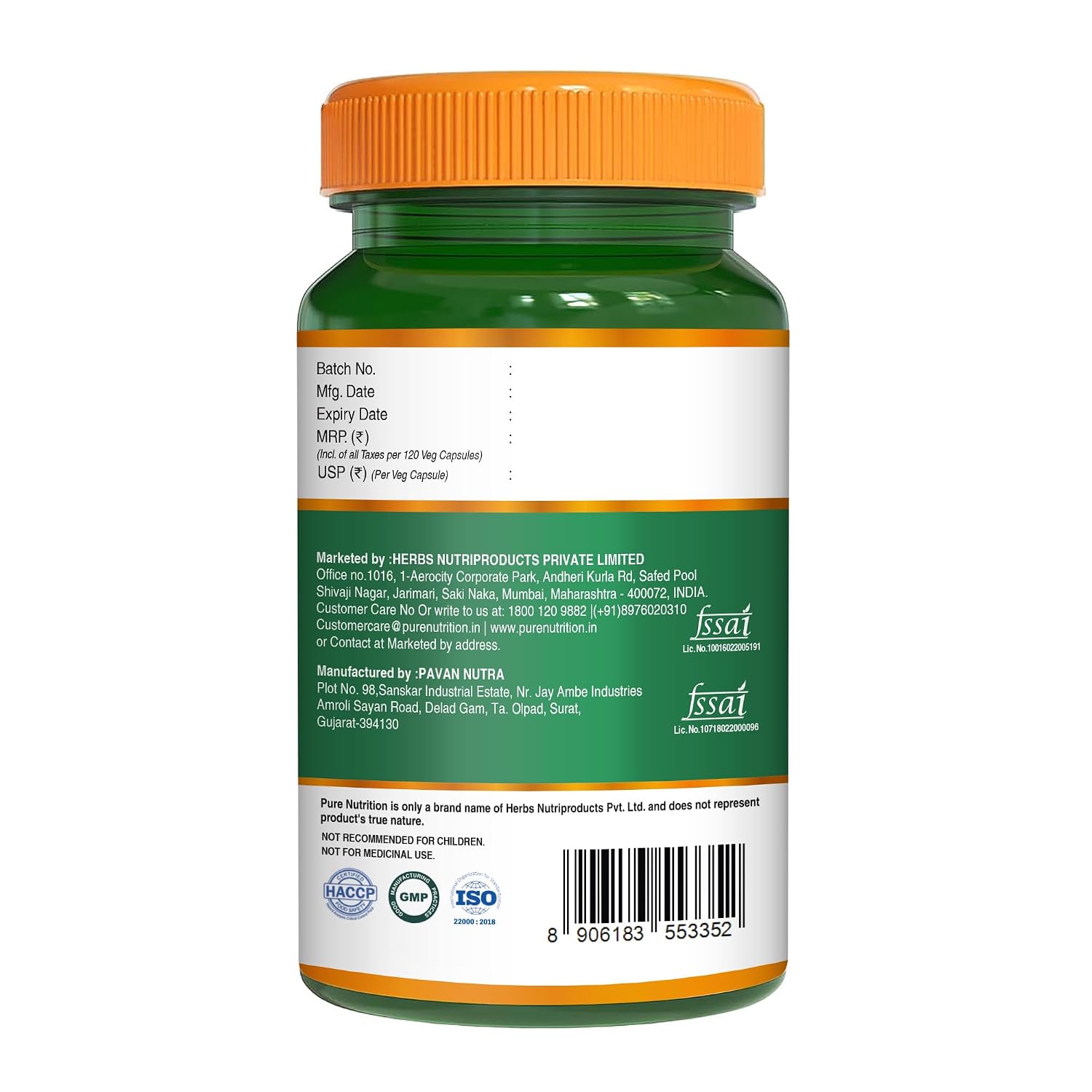 Pure Nutrition Boron 3mg 120 Capsules – Vegetarian Trace Mineral