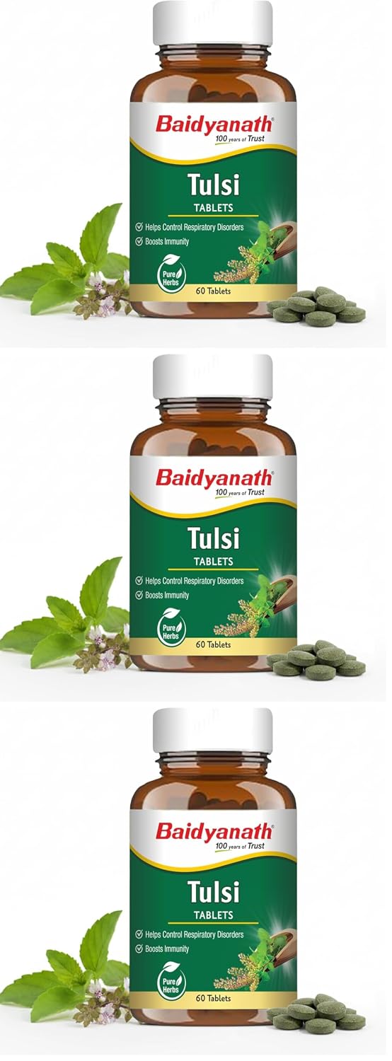 Baidyanath Tulsi Tablets 60 – Ocimum sanctum