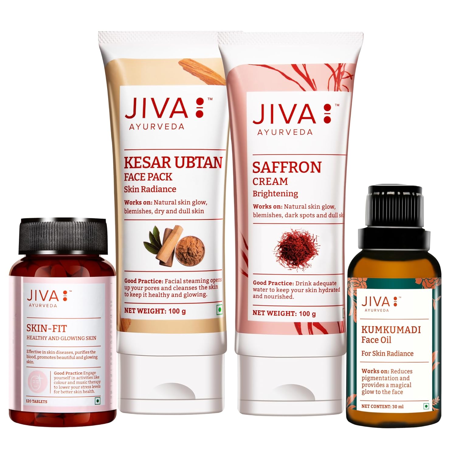 Jiva Skin-Fit Tablets 120 – Ayurvedic Herb