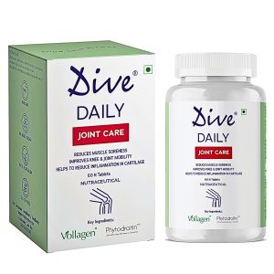 Dive Daily Joint Care with Glucosamine Sulphate 500mg Tablets – Ayurvedic Herb