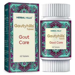 Herbal Hills Gautyhills Joint & Uric Acid Care Tablets 60 – Ayurvedic Herb