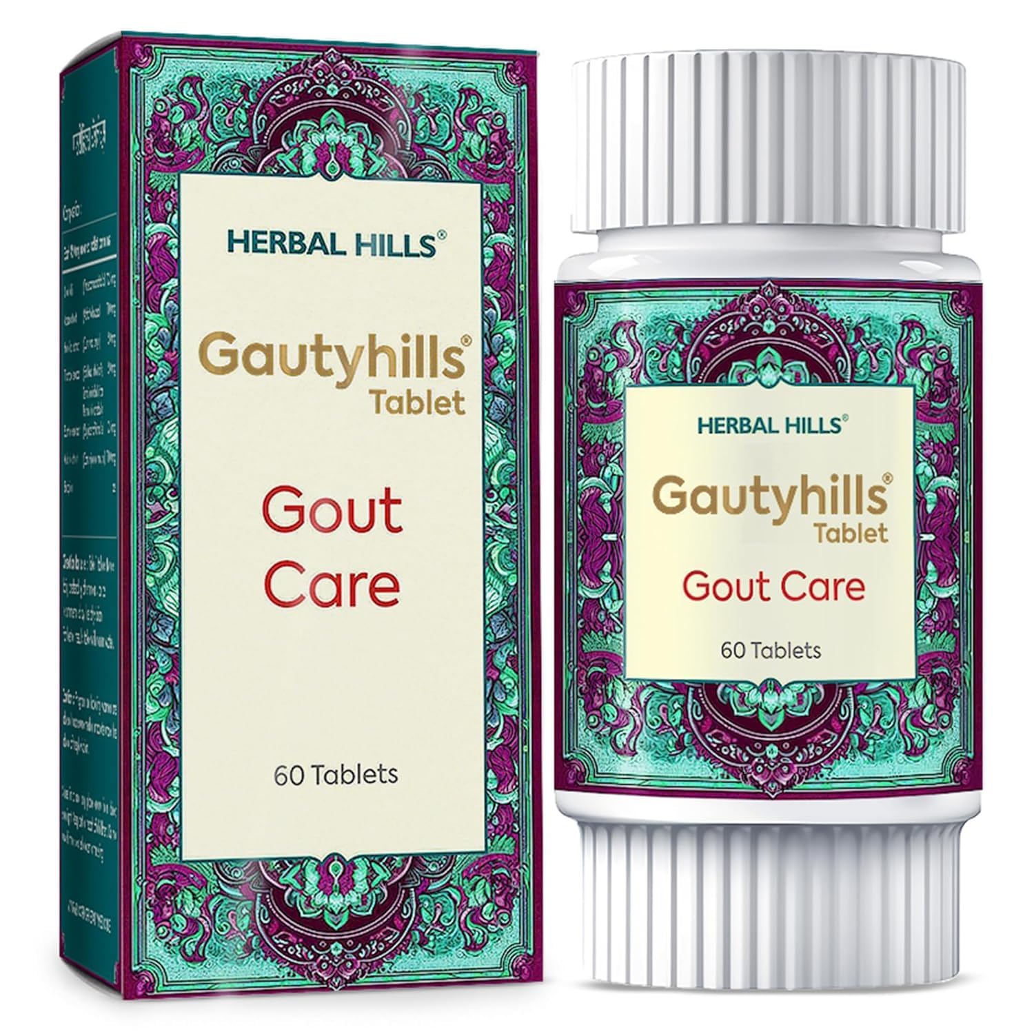 Herbal Hills Gautyhills Joint & Uric Acid Care Tablets 60 – Ayurvedic Herb