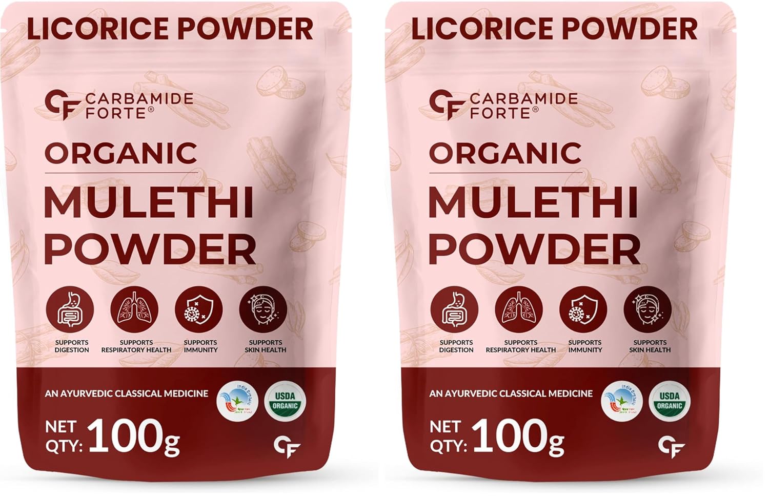 Carbamide Forte Licorice Powder 100g – Glycyrrhiza glabra