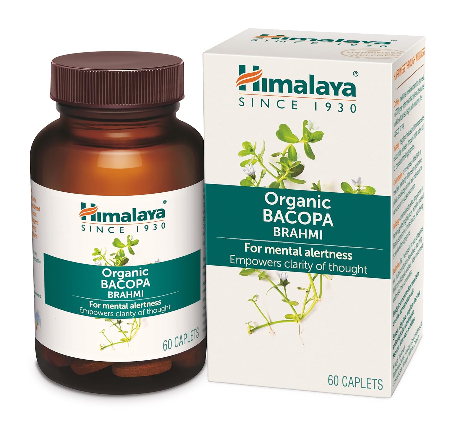 Himalaya Organic Bacopa Tablets – Bacopa monnieri