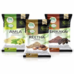 Amla, Reetha & Shikakai Hair Powder – Natural Hair Care Combo