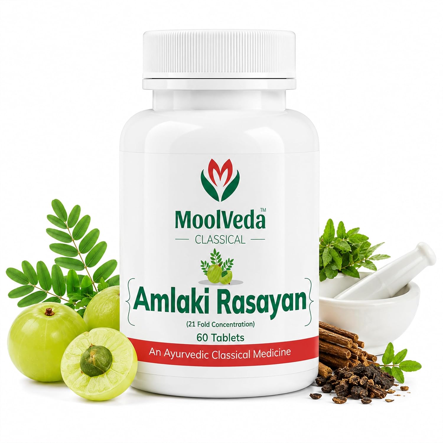 Moolveda Amalaki Rasayan Tablets 60 – Emblica officinalis