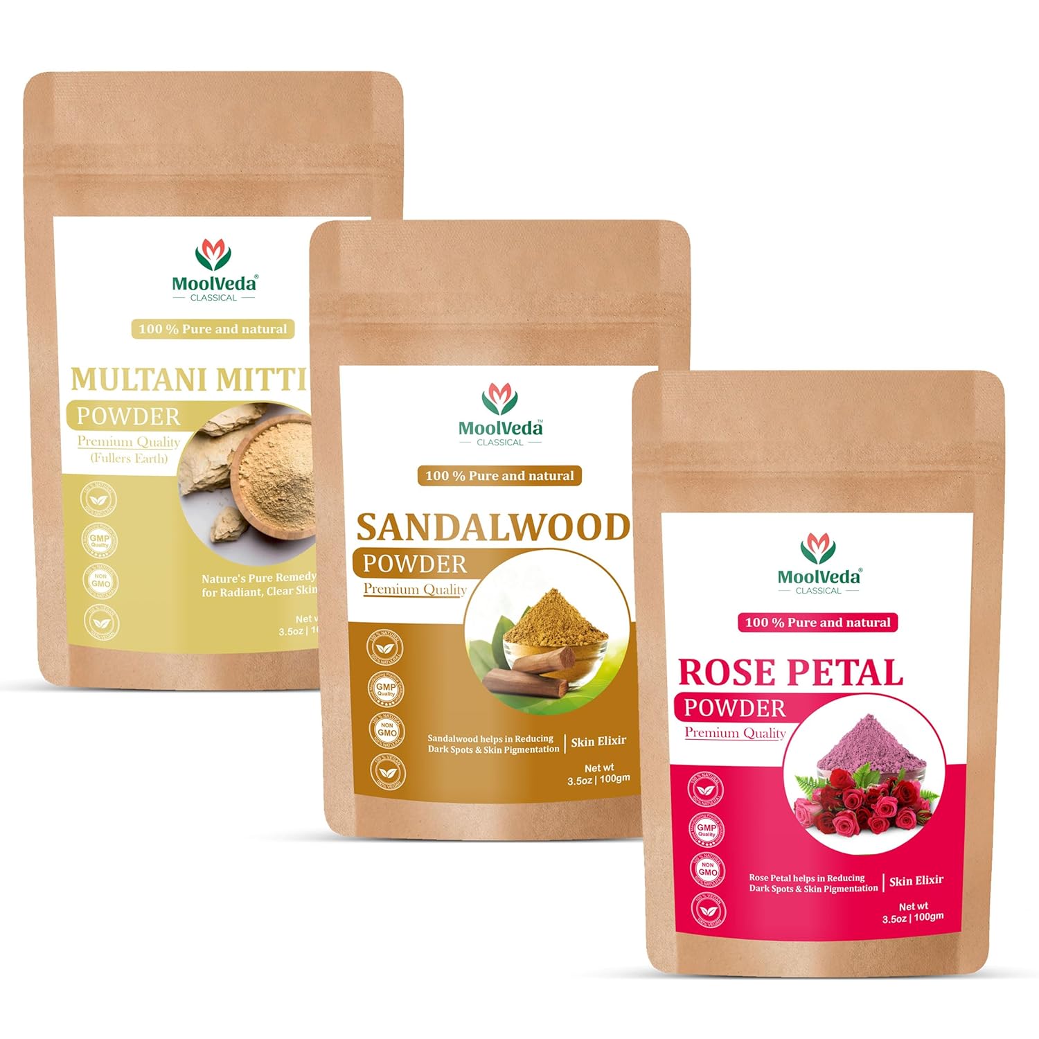 Moolveda Sandalwood Powder 100g – Santalum Album