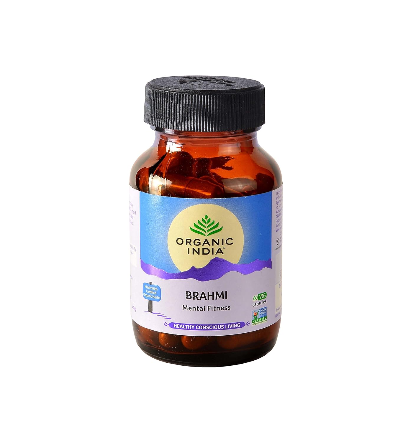 Organic India Brahmi Capsules 180 – Bacopa monnieri
