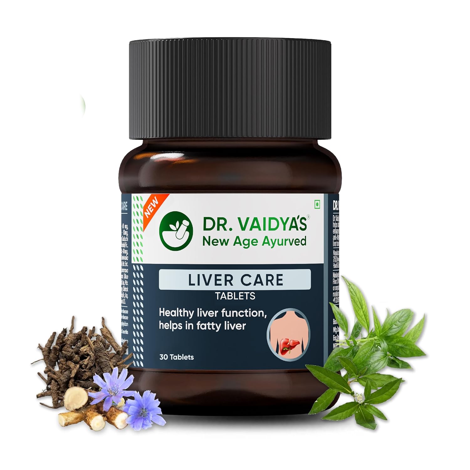 Dr. Vaidya’s Liver Care Tablets 60 – Ayurvedic Herb