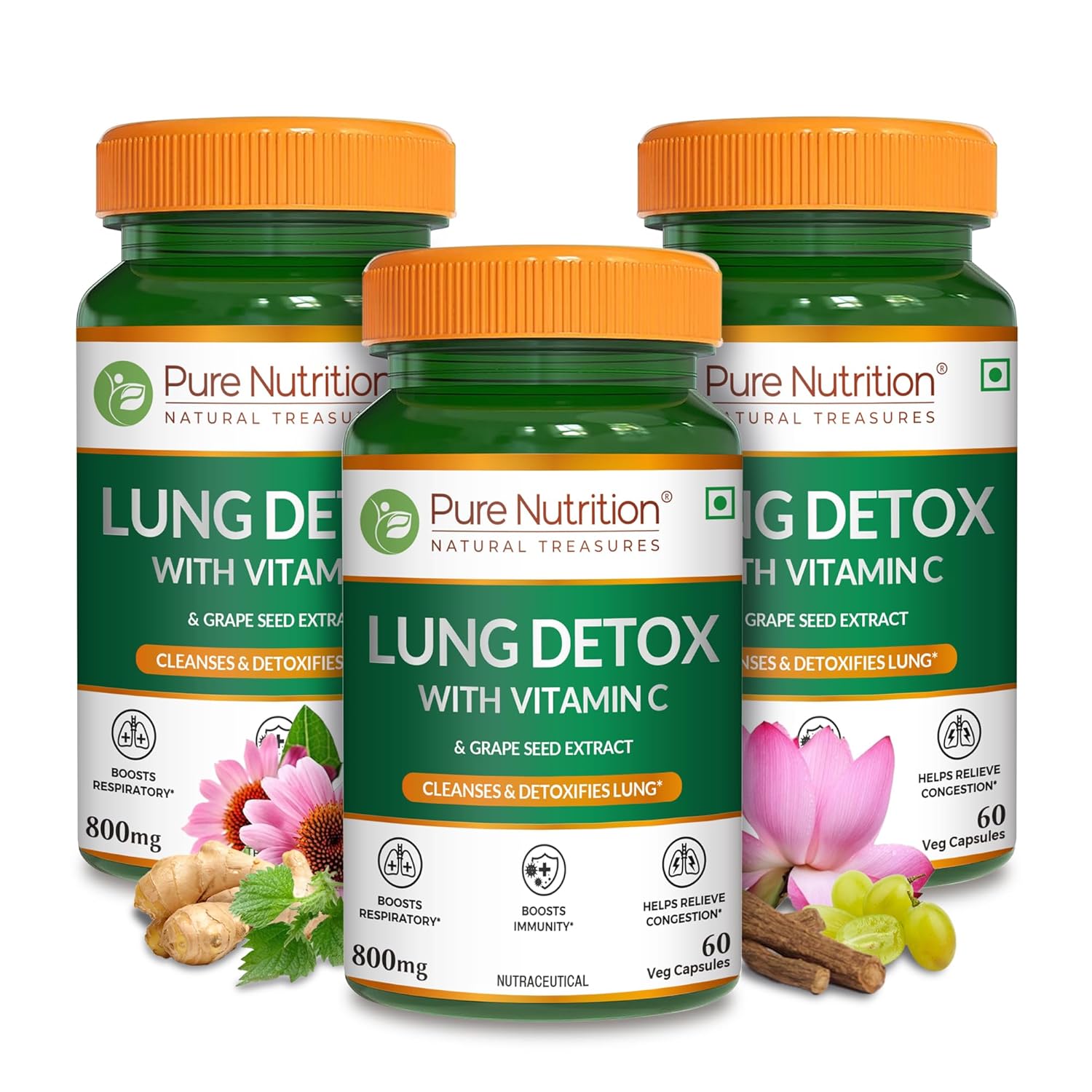 Pure Nutrition Quercetin with Ayurvedic Herbs Capsules 60 – Ayurvedic Herb