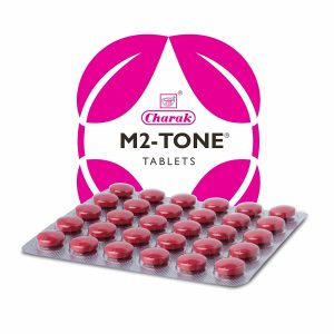Charak M2Tone for Women’s Menstrual Wellness Tablets – Ayurvedic Herb