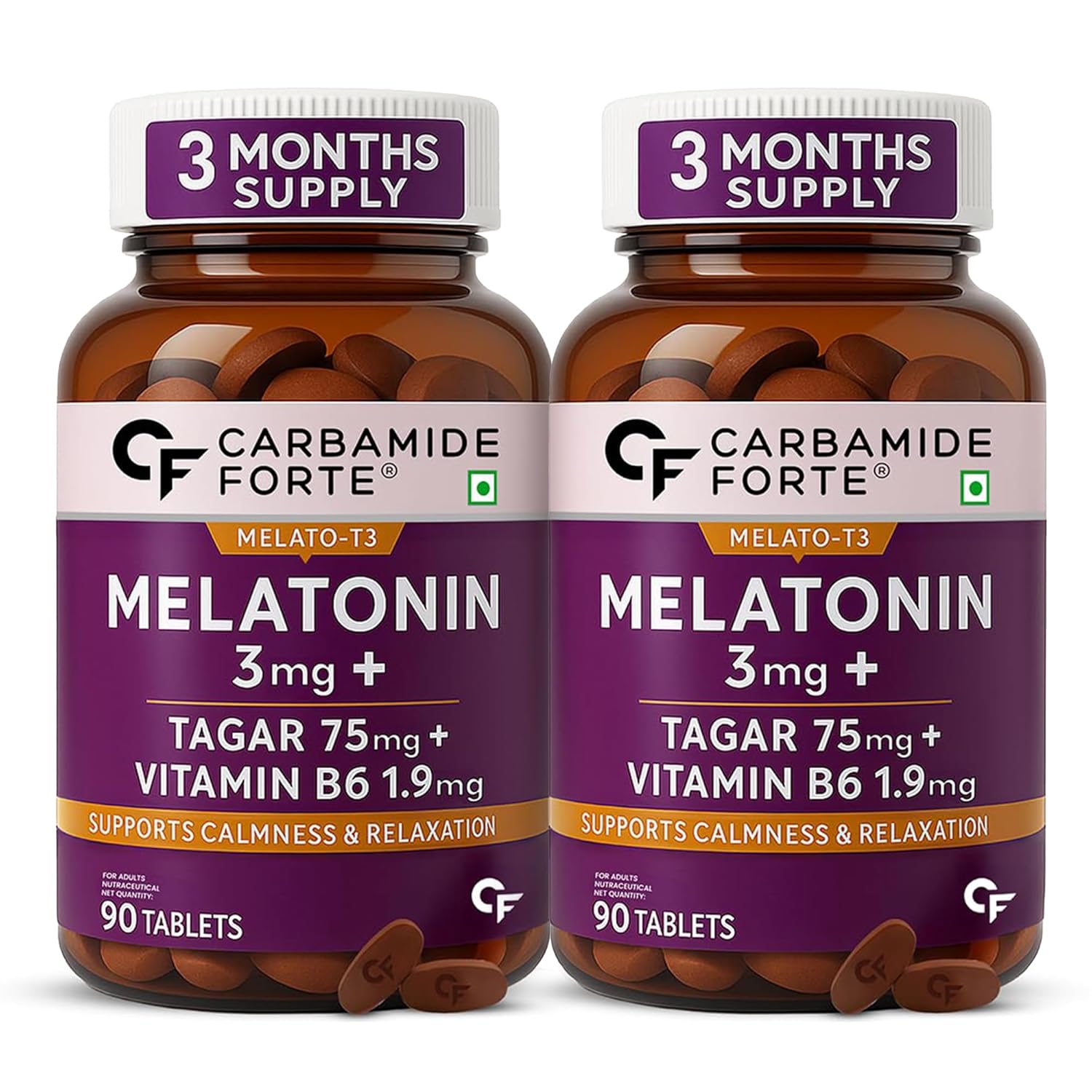 Carbamide Forte L-Theanine with Vitamin B Complex 200mg Tablets 120 – Vitamin Supplement