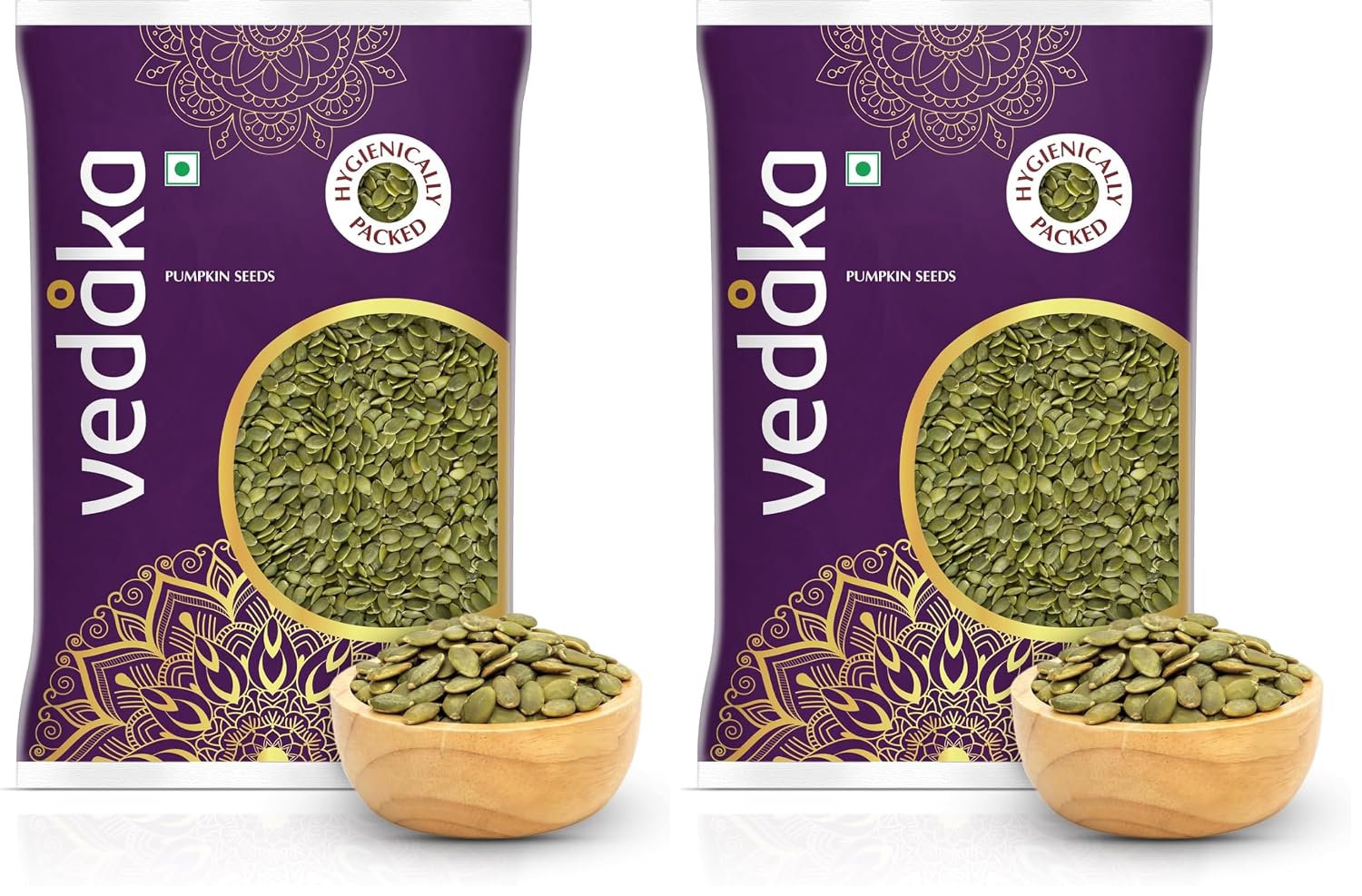Vedaka Raw Pumpkin Seeds Capsules 500g – Cucurbita pepo