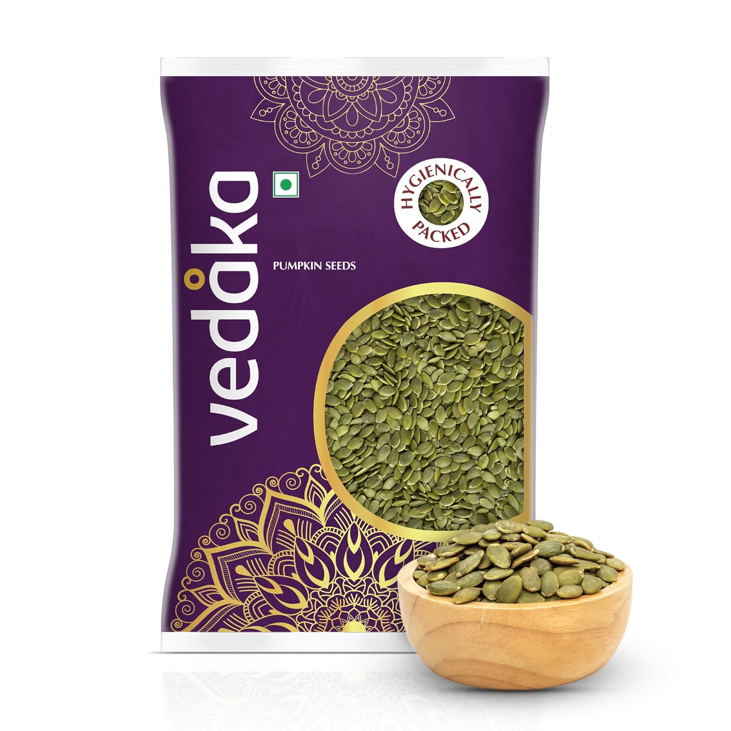 Vedaka Raw Pumpkin Seeds Capsules 500g – Cucurbita pepo
