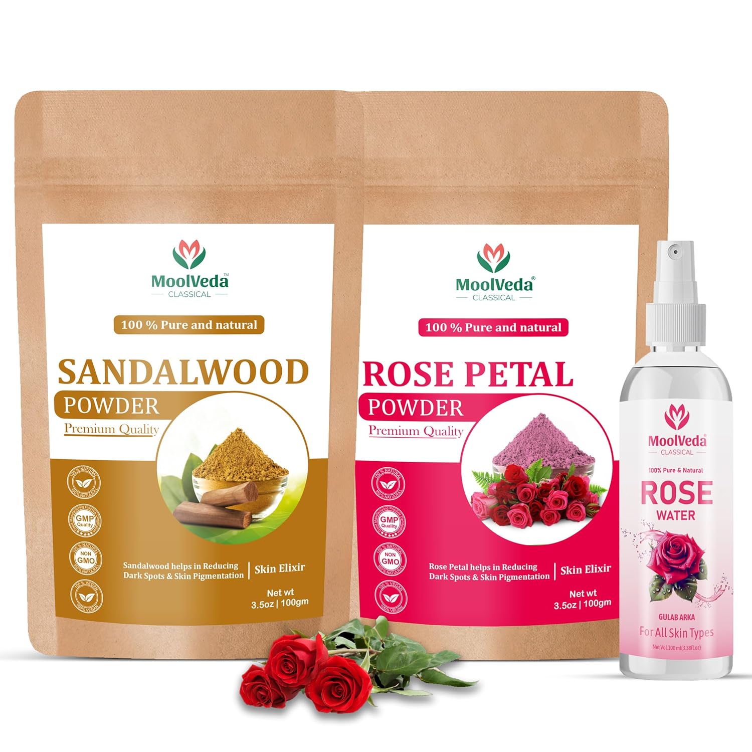 Moolveda Sandalwood Powder 100g – Santalum Album