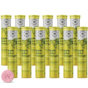 Wellbeing Nutrition Apple Cider Vinegar with Mother Effervescent Tablets – Ayurvedic Herb