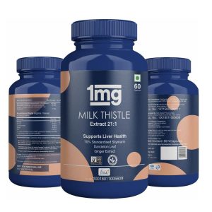 1mg Milk Thistle Tablets 60 – Silybum marianum