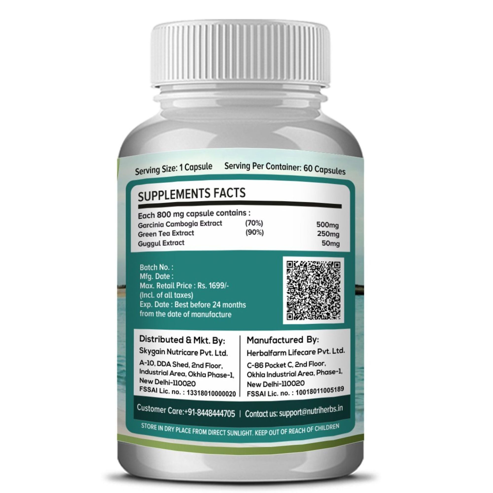 Nutriherbs Garcinia Cambogia Capsules 60 – Garcinia cambogia